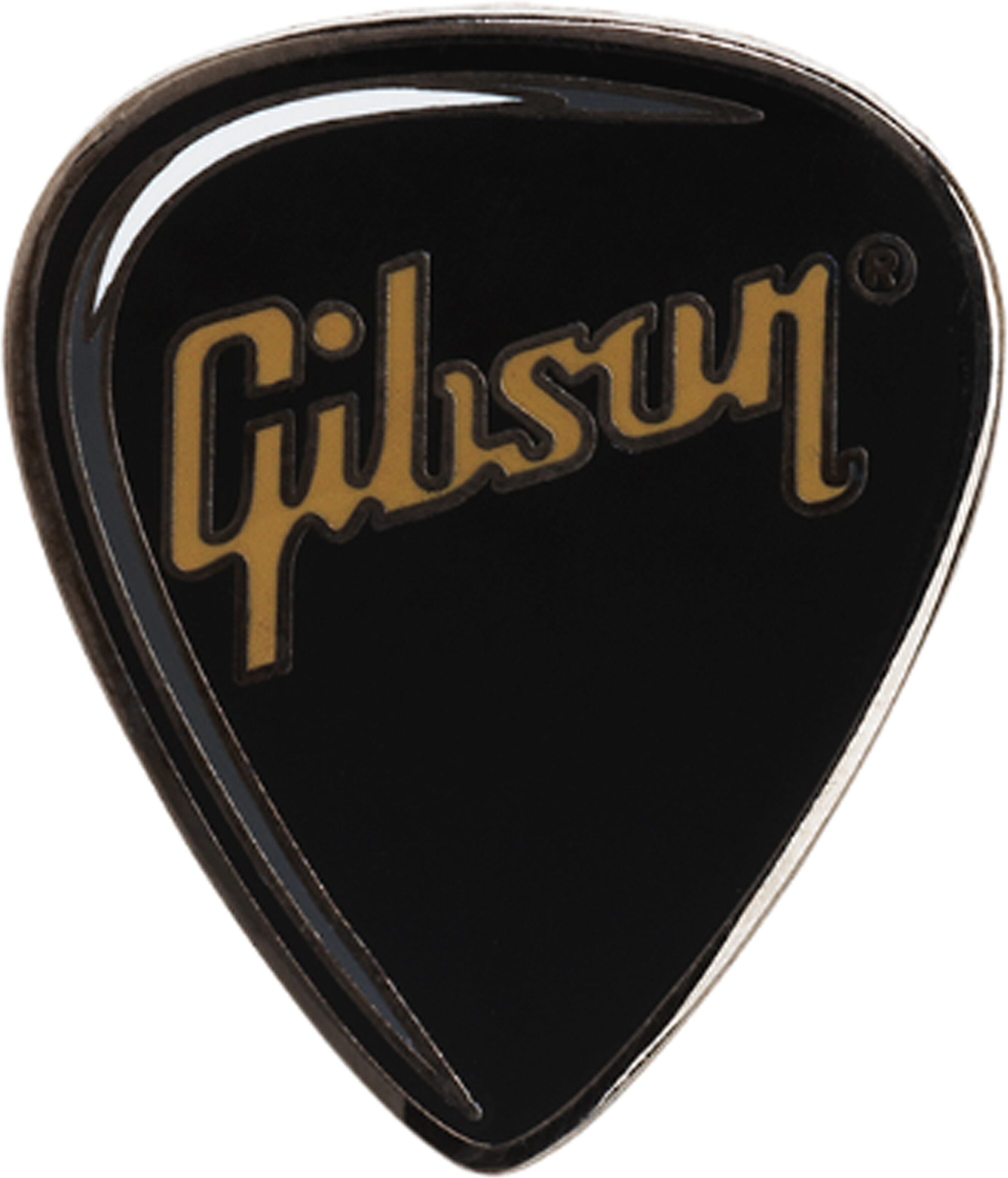 Gibson Lapel Pin, Guitar Pick, Action Position Back