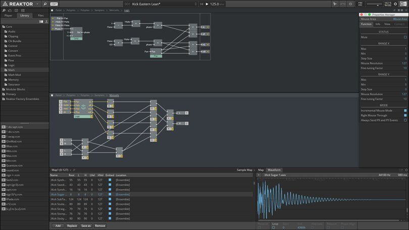 Native Instruments Reaktor 6 Software Synthesizer, Digital Download, Action Position Back