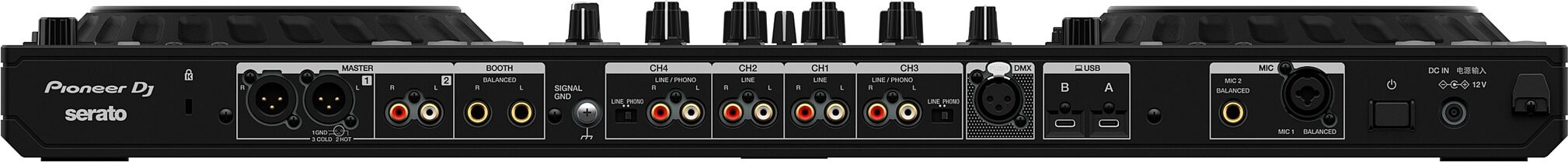 Pioneer DJ DDJ-FLX10 DJ Controller, New, Action Position Back