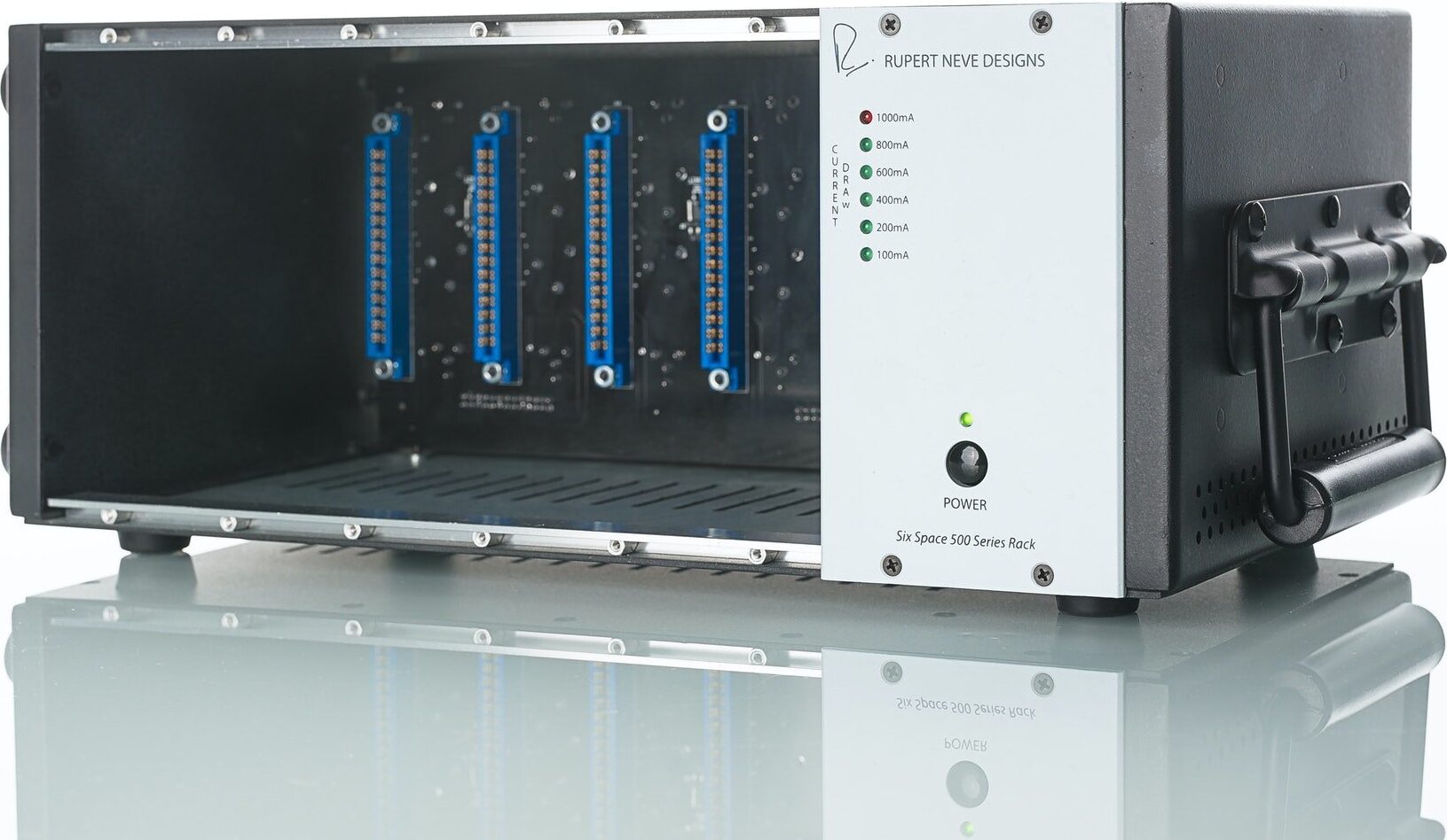 Rupert Neve Designs R6 Six-Space 500-Series Rack, New, Action Position Back