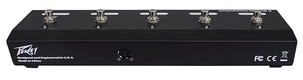 Peavey 5-Button MIDI Footswitch, New, View 2