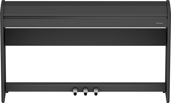Roland F-107 Digital Piano, Black, Action Position Back
