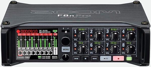 Zoom F8n Pro 8-Channel Field Recorder, New, view