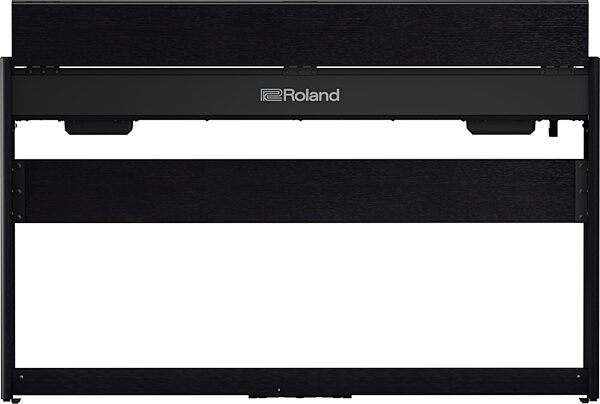 Roland F701 Digital Piano, Black, Action Position Front