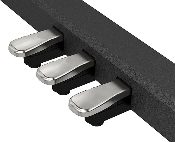 Roland F-107 Digital Piano, Black, Action Position Back