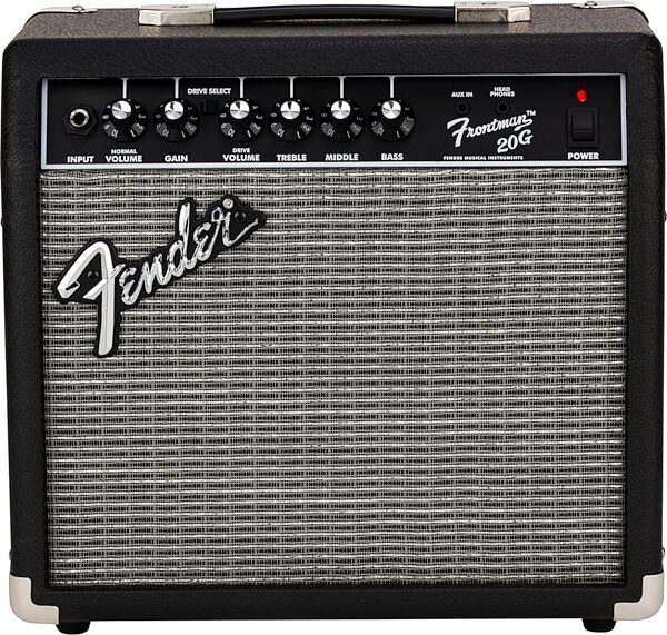 Fender Frontman 20G Guitar Combo Amplifier (20 Watts, 1x8"), New, Action Position Back