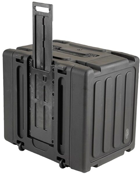SKB Roto Shockmount 20" Deep Rack Case with Wheels, 8U, 3SKB-R08U20W, main