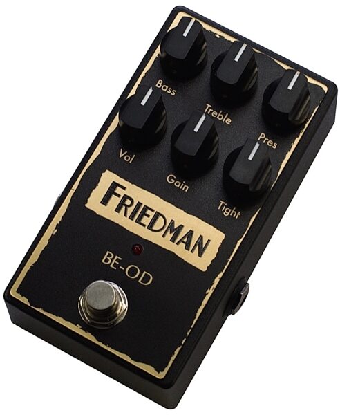 Friedman BE-OD Overdrive Pedal, New, Alt
