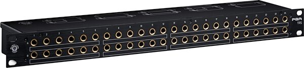 Black Lion Audio PBR TRS 48-Point TRS Patchbay, New, Action Position Back