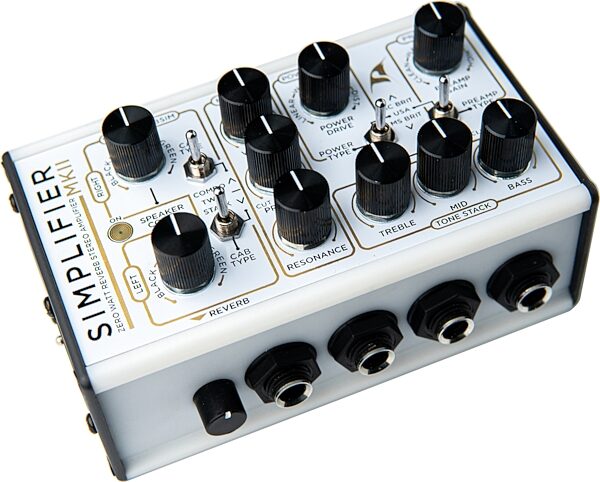 DSM Humboldt Simplifier MK-II Zero Watt Stereo Amplifier, New, Action Position Back