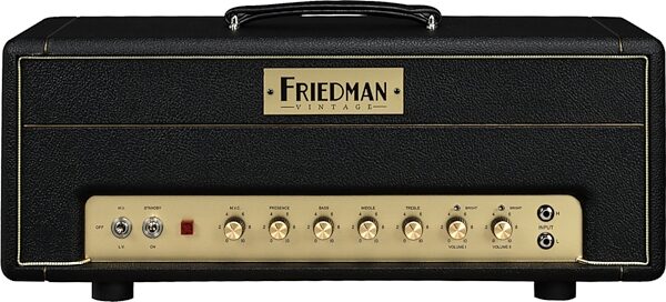 Friedman Plex Vintage Collection Guitar Amplifier Head (50 Watts), New, Action Position Back