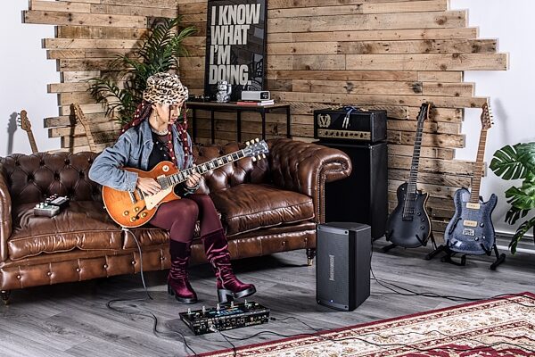 HeadRush FRFR112 MKII Bluetooth Powered Speaker Cabinet (2500 Watts), New, Action Position Back
