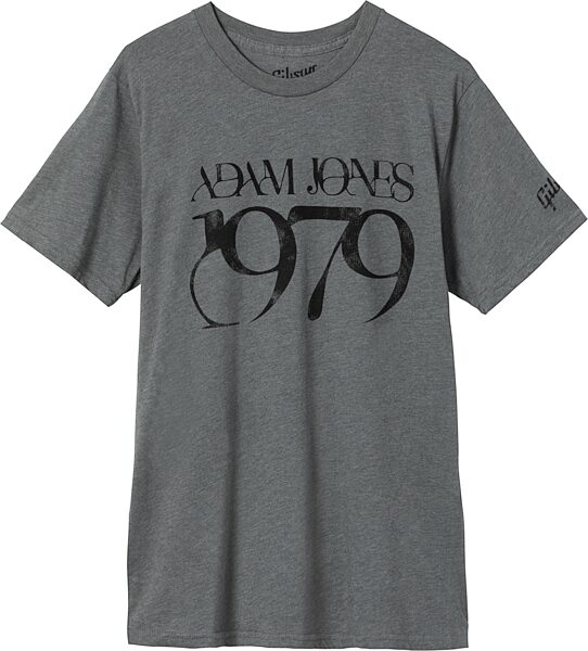 Gibson Adam Jones 1979 T-Shirt, Gray, Medium, Main