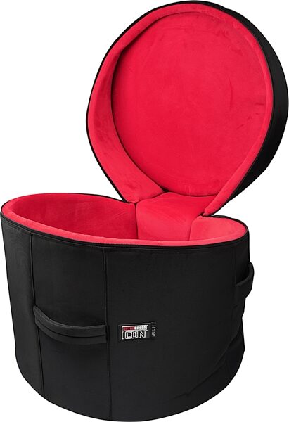 Gator Icon Bass Drum Bag, 18x16&quot;, Action Position Back