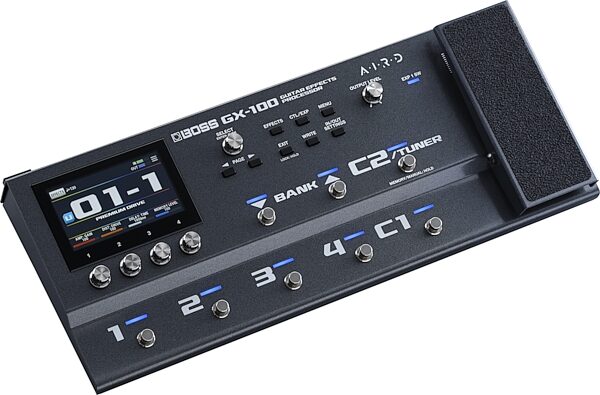 Boss GX-100 Guitar Multi-Effects Processor Pedal, New, Action Position Back