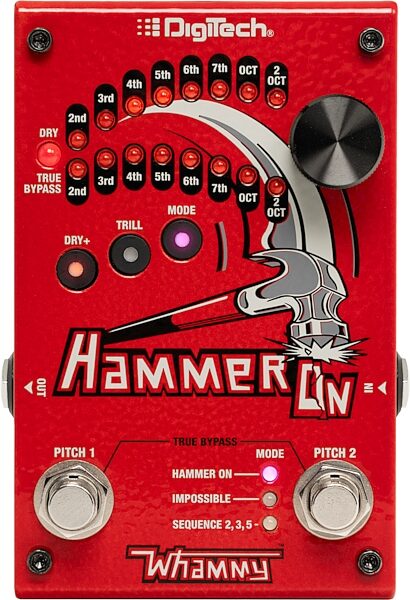 Digitech HammerOn Pitch Octave Pedal, New, nolabel