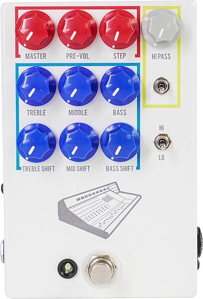 JHS Colour Box V2 Preamp, New, Action Position Back