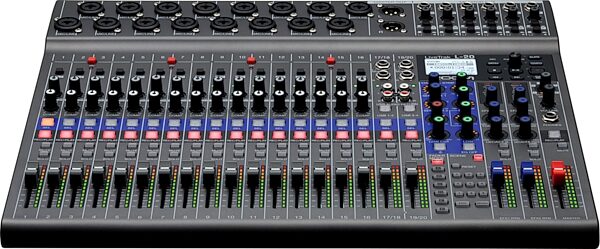 Zoom LiveTrak L-20 Digital Mixer and Multi-Track Recorder, 20-Channel, New, Main