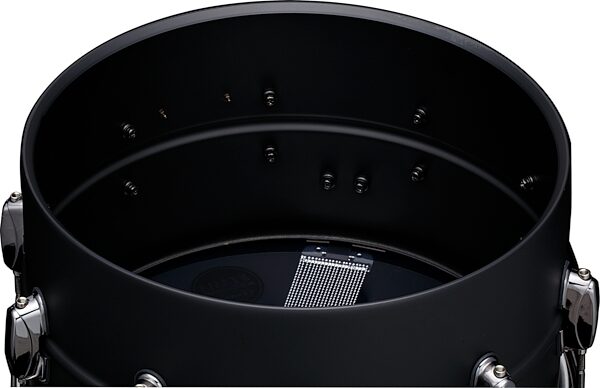 Tama SLP Limited Edition Big Black Steel Snare Drum, 8x14&quot;, Action Position Back