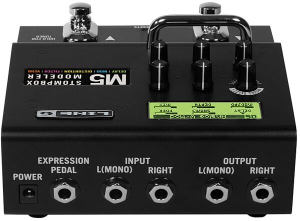 Line 6 M5 Stompbox Modeler Pedal, New, Back