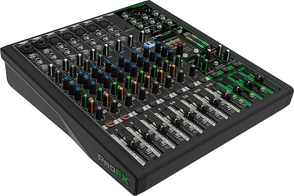 Mackie ProFX12v3 Plus Analog USB Mixer, 12-Channel, New, Action Position Back