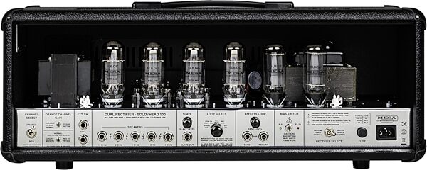Mesa/Boogie '90s Dual Rectifier Guitar Amplifier Head (100 Watts), New, Action Position Back
