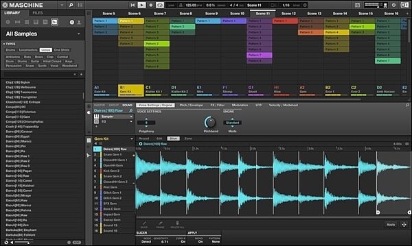 Native Instruments Maschine MK3 Groove Production Studio, Black, view