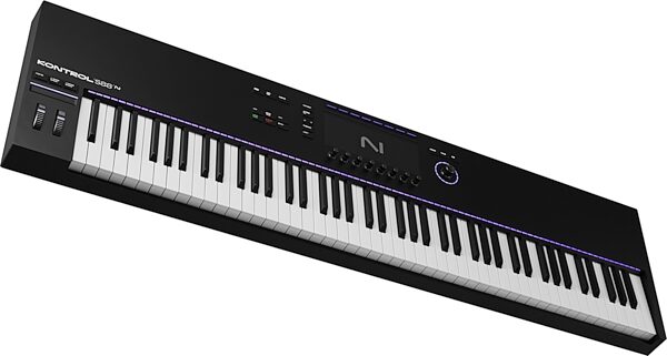 Native Instruments Kontrol S88 MK3 USB MIDI Keyboard Controller, 88-Key, New, Action Position Back