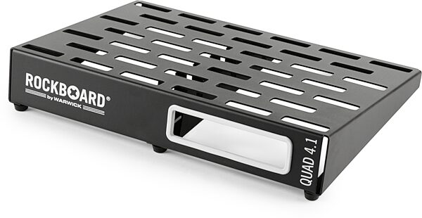 RockBoard QUAD 4.1 Pedalboard (with Gig Bag), New, Angled Front