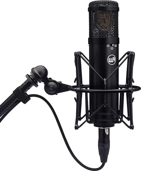 Warm Audio WA-47JR Large-Diaphragm Condenser Microphone, Black, Main