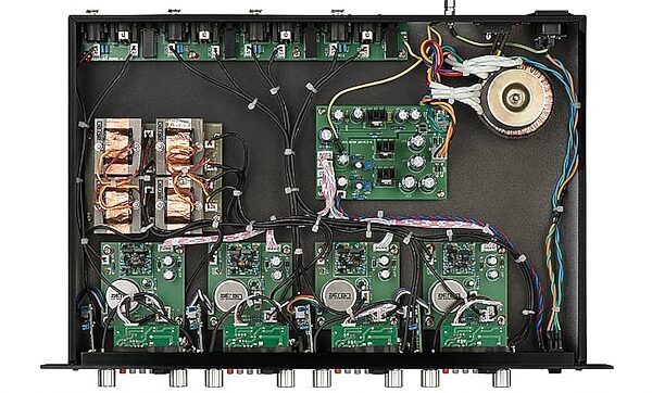 Warm Audio WA-412 4-Channel Microphone Preamplifier, New, Inside