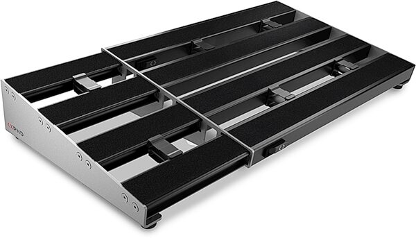 D'Addario XPND 2 Guitar Pedalboard, New, Action Position Back