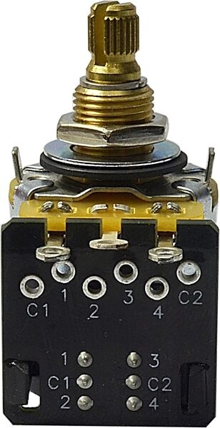 Mojotone 500k CTS DPDT Push-Pull Potentiometer, New, Main