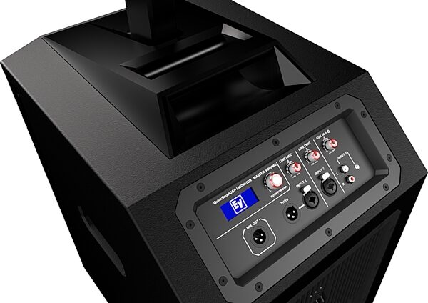 Electro-Voice EVOLVE 50 Powered Column PA System, Black, Action Position Back