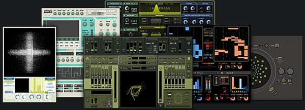 Native Instruments Reaktor 6 Software Synthesizer, Digital Download, Action Position Back