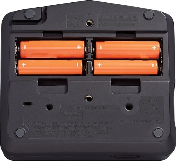 Roland TM-2 Drum Trigger Module, Batteries