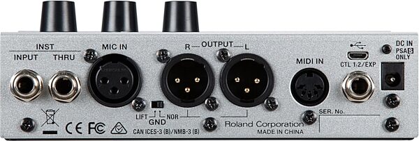Boss VE-500 Vocal Performer Pedal, New, Action Position Back