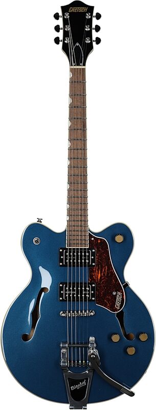 Gretsch G2622T Streamliner CB Electric Guitar, with Bigsby Tremolo, Dark Denim, Full Straight Front
