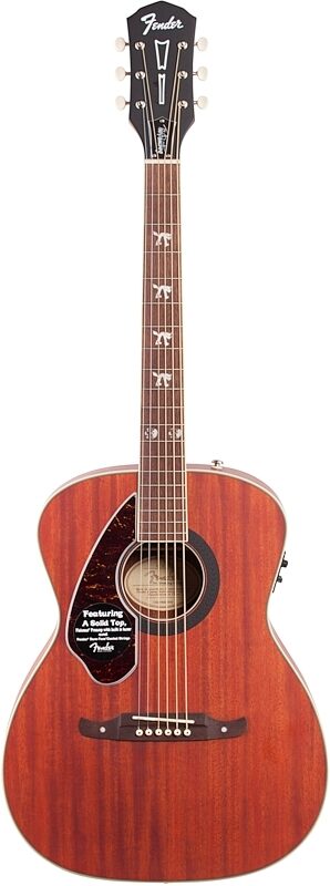 Fender Tim Armstrong Hellcat Acoustic-Electric Guitar, Left-Handed, Open Box (Very Good), Full Straight Front