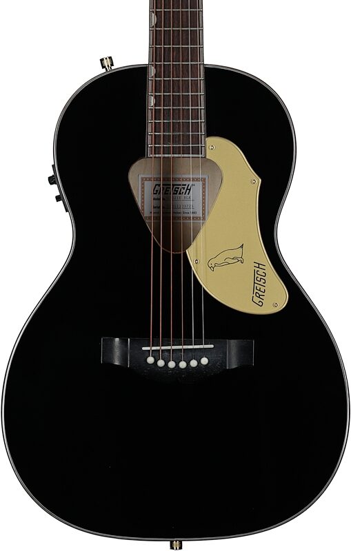 Gretsch G5021WPE Rancher Penguin Parlor Acoustic-Electric Guitar, Black, Body Straight Front