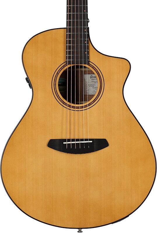 Breedlove Organic Pro Performer Pro Concert CE Acoustic-Electric Guitar (with Case), African Mahogany Back/Sides, Body Straight Front