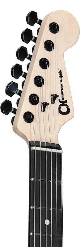 Charvel Pro-Mod So-Cal Style 1 HH HT E Electric Guitar, Primer Gray, Headstock Left Front