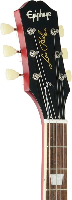 Epiphone 1959 Les Paul Standard Electric Guitar (with Case), Aged Dark Burst, Headstock Left Front