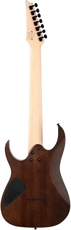 Ibanez RG7421 Electric Guitar, 7-String, Walnut Flat, Full Straight Back