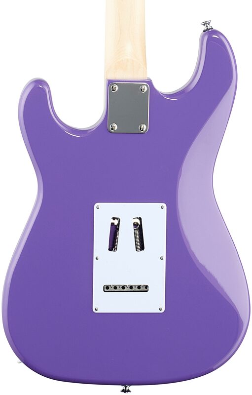 Kramer Focus VT-211S Electric Guitar, Purple, Body Straight Back