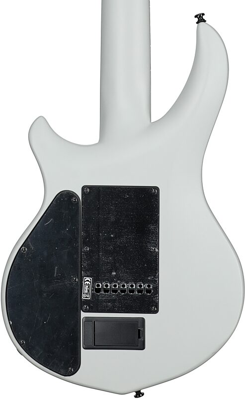 Sterling by Music Man John Petrucci MAJ170 Electric Guitar, Chalk Grey, Body Straight Back