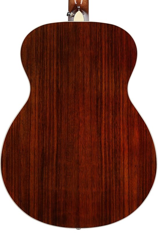 PRS Paul Reed Smith SE T40E Acoustic-Electric Guitar (with Case), Tobacco Sunburst, Body Straight Back
