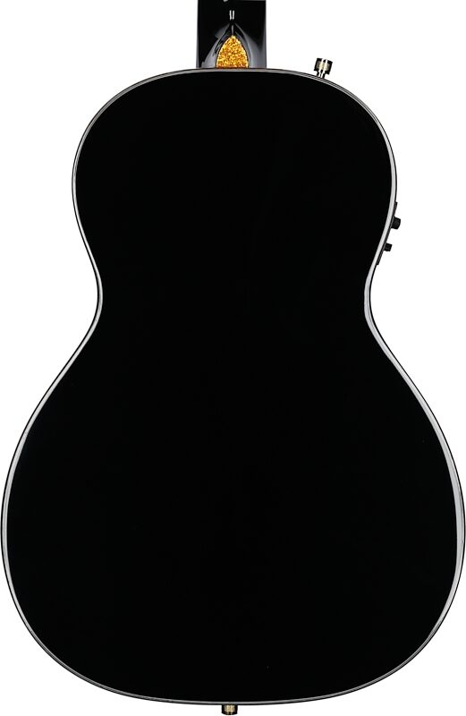 Gretsch G5021WPE Rancher Penguin Parlor Acoustic-Electric Guitar, Black, Body Straight Back