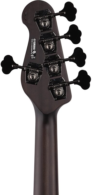 Yamaha BB735A Electric Bass Guitar, 5-String (with Gig Bag), Black, Headstock Straight Back