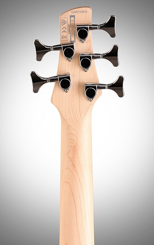 Ibanez GSR105EX 5-String Electric Bass, Mahogany Oil, Headstock Straight Back